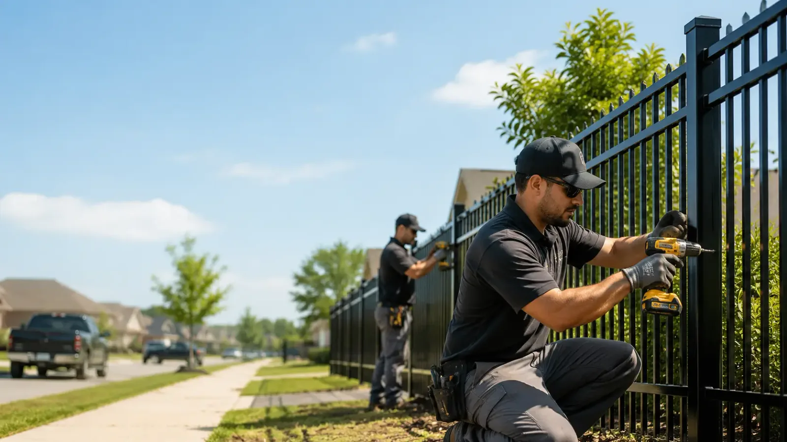 Metal Fence Installation in Russellville, TN